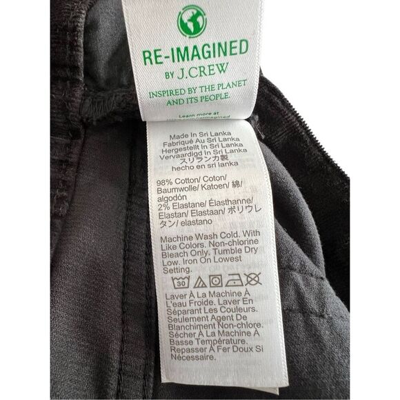 J Crew Black  Corduroy JEANS SIZE 27 - Picture 7 of 8